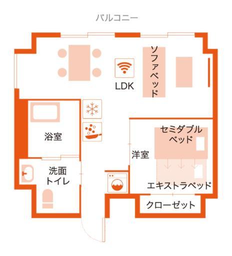 Apartment Hotel Ecott Kagoshima Ngoại thất bức ảnh